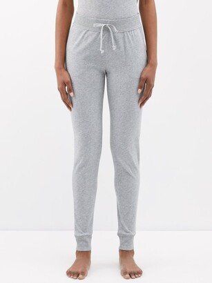 Drawstring Organic Pima-cotton Pyjama Trousers-AA