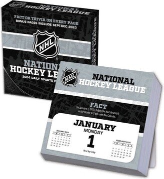 NHL 5.375 x 5.375 x 1.5 2024 Box Calendar