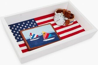 Big American Flag Valet Tray