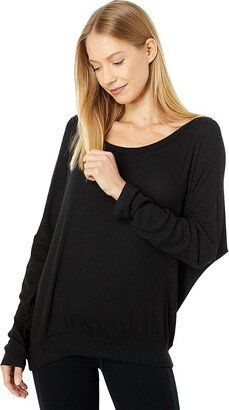 Elon The Ballet Top (Black) Women's Pajama