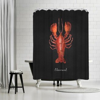 71 x 74 Shower Curtain, French Seafood Lobster by Samantha Ranlet