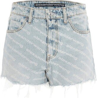 Bite Logo Denim Shorts