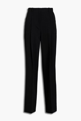 Wool-twill tapered pants-AA