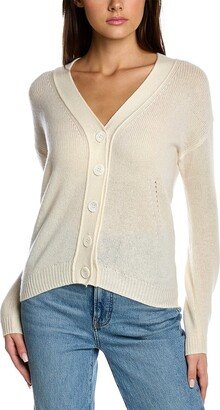 V-Neck Cashmere Cardigan-BG