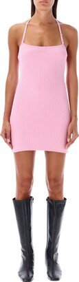 Halterneck Sleeveless Mini Dress