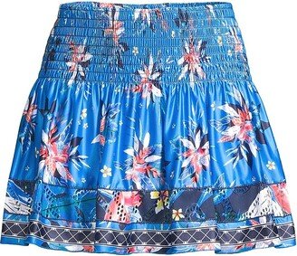 Lucky in Love Keepin' It Rio Long Beach Bound Jersey Tennis Skort