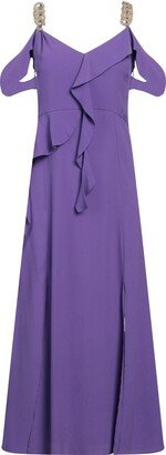 SIMONA CORSELLINI Midi Dress Purple