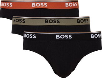 Logo Stretch-cotton Briefs-AA