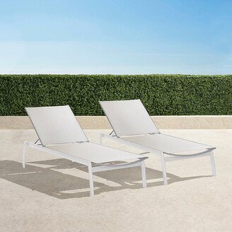 Set of 2 Newport Aluminum Chaises