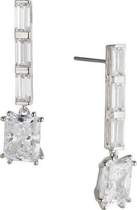 Chateau Crystal Linear Drop Earrings