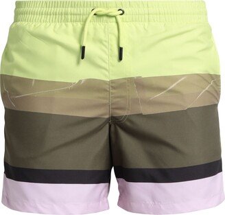 Swim Trunks Acid Green-AB