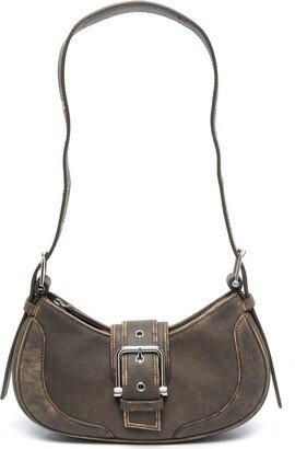 medium Hobo Brocle leather shoulder bag