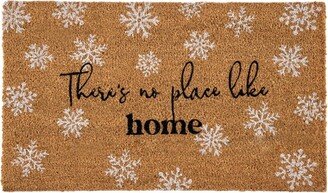 There's No Place Like Home Winter Doormat