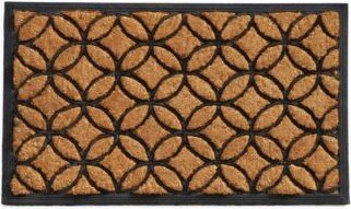 Home More Circles Coir Rubber Doormat Collection