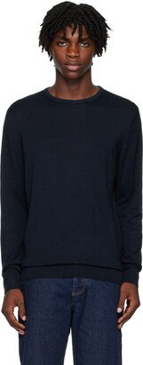 Navy Crewneck Sweater-AB