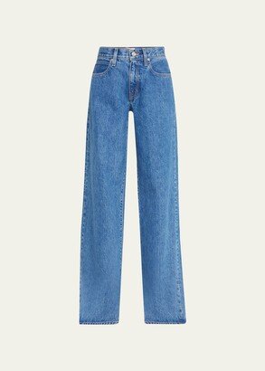 Mica Low-Rise Wide Relaxed Jeans-AA