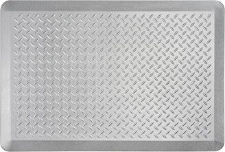 Aspen Creative Anti-Fatigue Floor Mat, Tread Plate Pattern 24x36x2/3 - 24x36-AG