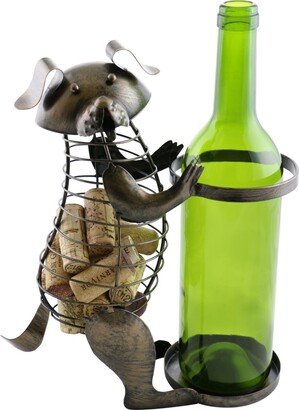 Dog Bottle and Cork Holder