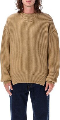 Crewneck Knitted Jumper-CW