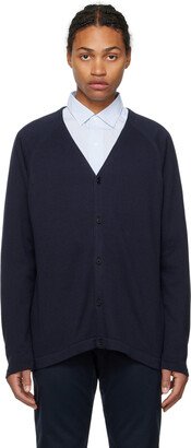 Navy Raglan Cardigan-AA