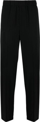 Mid-Rise Tapered Trousers-AW