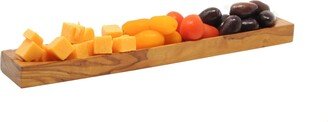 BeldiNest Olive Wood Cheese Olive Plate