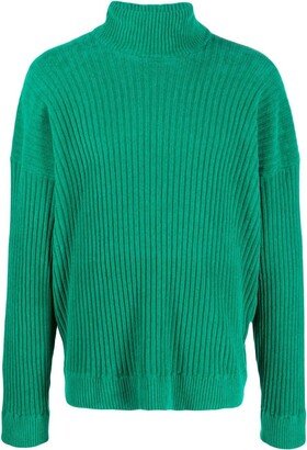 Bonsai Ribbed Roll-Neck Jumper