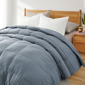 Peace Nest All season & Lightweight White Goose Down Duvet Comforter-Dark Gray