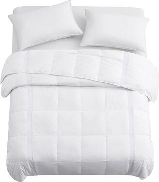 Ultra Lightweight Cooling Blanket White Down Comforter, King