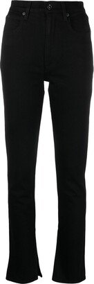 High-Rise Slim-Cut Jeans-AE