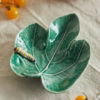 Caterpillar Leafy Serving Dish