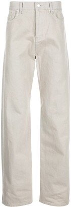 Five-Pocket Straight-Leg Trousers-AA