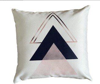 Pink Triangle Home Handmade Decorative Pillow Covers Super Soft Decorative, cm, Pillow Cover Decoration, Hand Made Covers