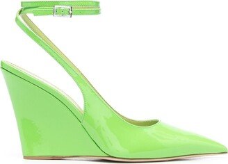 Wanda 106mm wedge pumps