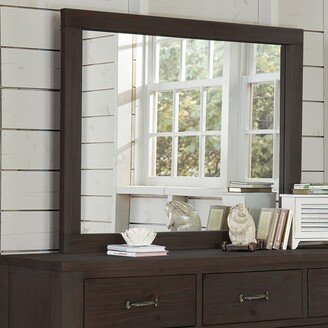 Highlands Collection Mirror - Espresso