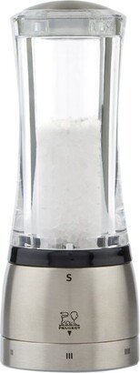 Stainless Steel And Acrylic Daman U'Select Salt Mill (16Cm)