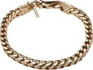 Square Box Chain Bracelet Gold