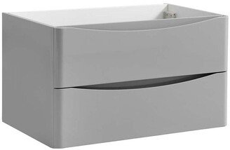 Senza 32 Single Wall Mounted Manufactured Wood Vanity Cabinet