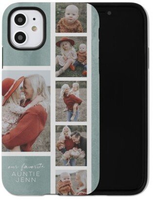 Custom Iphone Cases: Watercolor Favorite Filmstrip Iphone Case, Silicone Liner Case, Matte, Iphone 11, Green