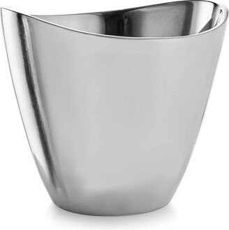 Vie Metal Alloy Champagne Bucket, Wine & Champagne Cooler for Parties, Dinner, Kitchen, Bar Cart, Insulated to Keep Wine & Beverages Cold