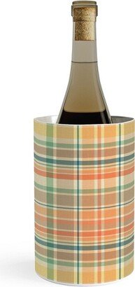 Sheila Wenzel-Ganny Pastel Country Plaids Wine Chiller