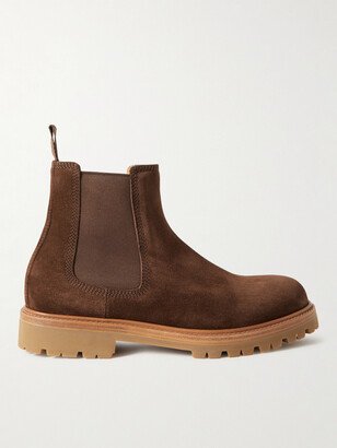 Suede Chelsea Boots-AL