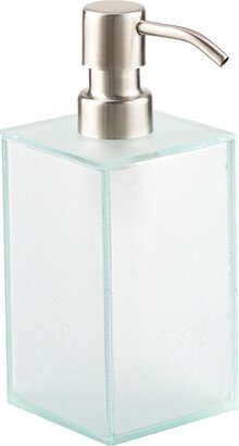 Design Ideas 15 oz. Dimpled Glass Soap Pump Clear-AA