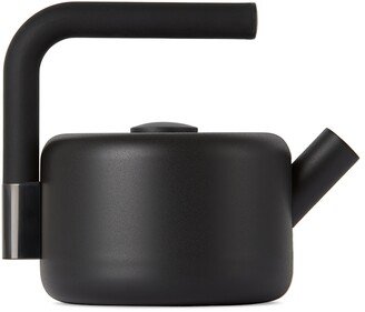 Black Clyde Stovetop Tea Kettle, 1.7 L