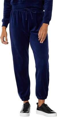 Sundown Playa Velour Joggers (True Navy) Women's Casual Pants