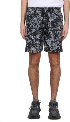 Barocco Printed Swimming Trunks-AA