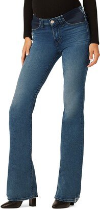 Nico Mid-Rise Boot-Cut Maternity Jeans