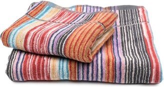 2-Piece Striped Towel Set