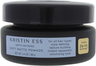 Depth Defining Soft Matte Pomade by Kristin Ess for Unisex - 3.4 oz Pomade