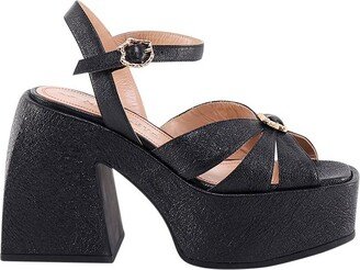 Aurora Buckle-Fastened Platform Sandals